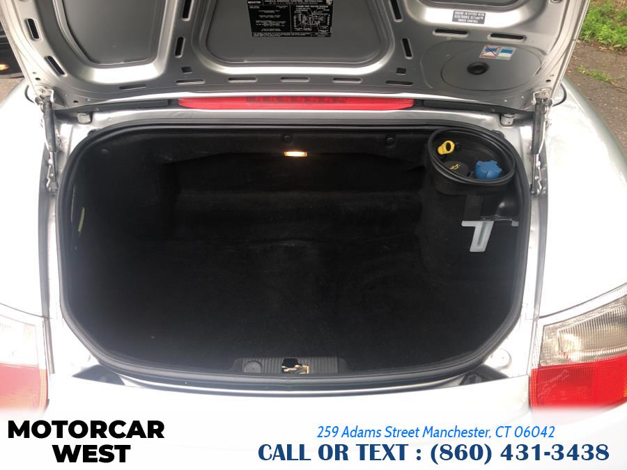 2004 Porsche Boxster 2dr Roadster 5-Spd Manual, available for sale in Manchester, Connecticut | Motorcar West. Manchester, Connecticut 2004 Porsche Boxster 2dr Roadster 5-Spd Manual, available for sale in Manchester, Connecticut | Motorcar West. Manchester, Connecticut