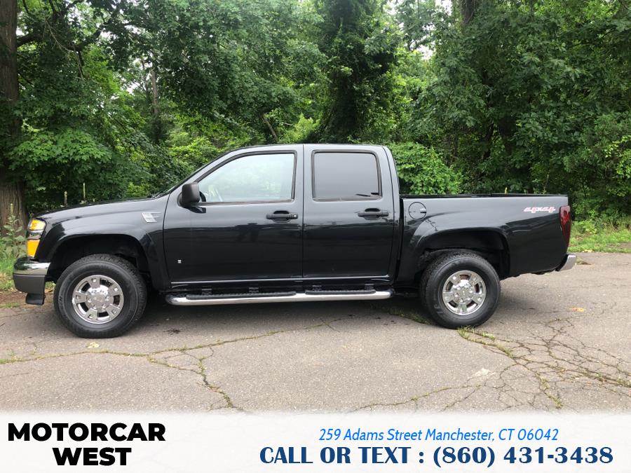 Used GMC Canyon 4WD Crew Cab 126.0" SLT 2008 | Motorcar West. Manchester, Connecticut Used GMC Canyon 4WD Crew Cab 126.0" SLT 2008 | Motorcar West. Manchester, Connecticut