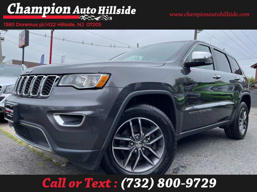 2017 Jeep Grand Cherokee Limited 4x4, available for sale in Hillside, New Jersey | Champion Auto Sales. Hillside, New Jersey