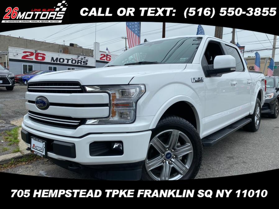 Used Ford F-150 LARIAT 4WD SuperCrew 5.5'' Box 2019 | 26 Motors Corp. Bronx, New York Used Ford F-150 LARIAT 4WD SuperCrew 5.5'' Box 2019 | 26 Motors Corp. Bronx, New York