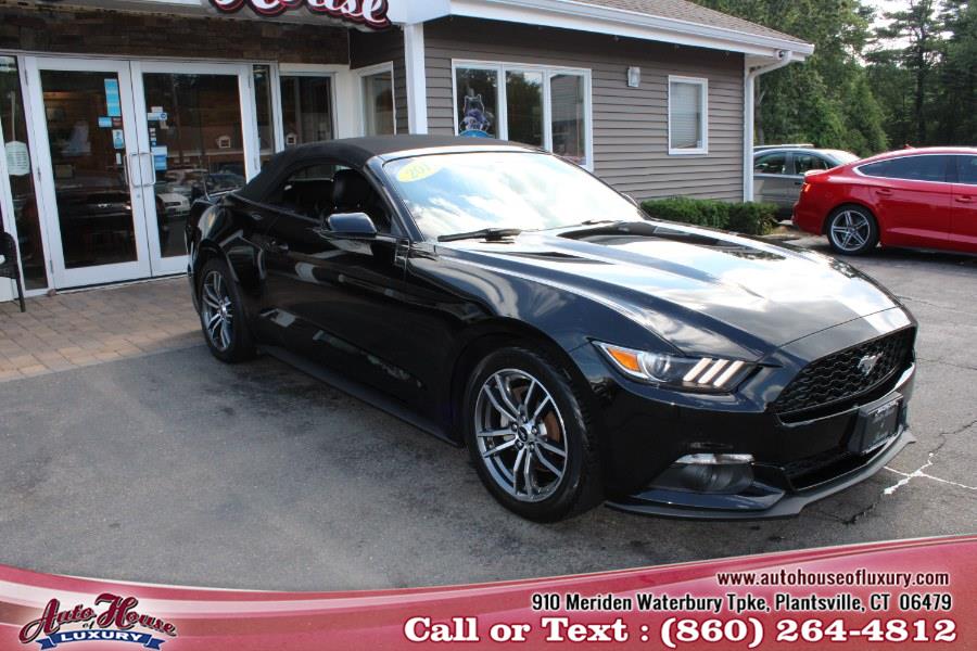 2017 Ford Mustang EcoBoost Premium Convertible, available for sale in Plantsville, Connecticut | Auto House of Luxury. Plantsville, Connecticut 2017 Ford Mustang EcoBoost Premium Convertible, available for sale in Plantsville, Connecticut | Auto House of Luxury. Plantsville, Connecticut