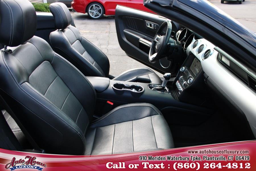 2017 Ford Mustang EcoBoost Premium Convertible, available for sale in Plantsville, Connecticut | Auto House of Luxury. Plantsville, Connecticut 2017 Ford Mustang EcoBoost Premium Convertible, available for sale in Plantsville, Connecticut | Auto House of Luxury. Plantsville, Connecticut