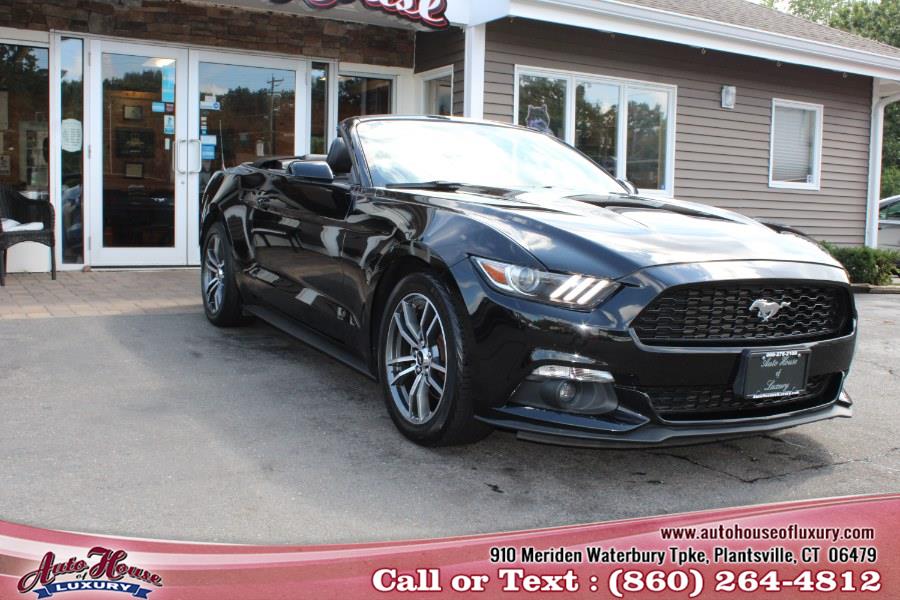 2017 Ford Mustang EcoBoost Premium Convertible, available for sale in Plantsville, Connecticut | Auto House of Luxury. Plantsville, Connecticut 2017 Ford Mustang EcoBoost Premium Convertible, available for sale in Plantsville, Connecticut | Auto House of Luxury. Plantsville, Connecticut