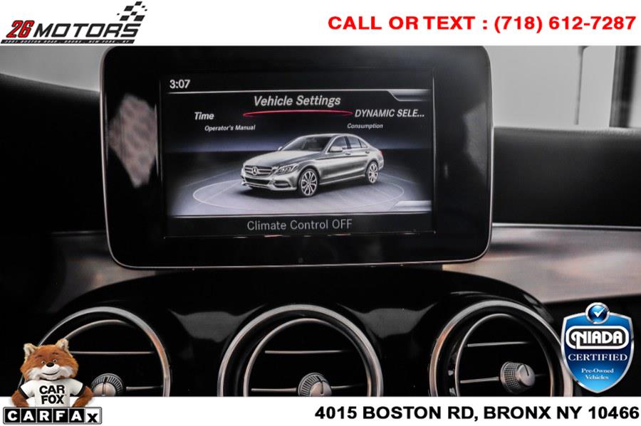 Used Mercedes-Benz C-Class C 300 Sedan 2018 | 26 Motors Corp. Bronx, New York Used Mercedes-Benz C-Class C 300 Sedan 2018 | 26 Motors Corp. Bronx, New York