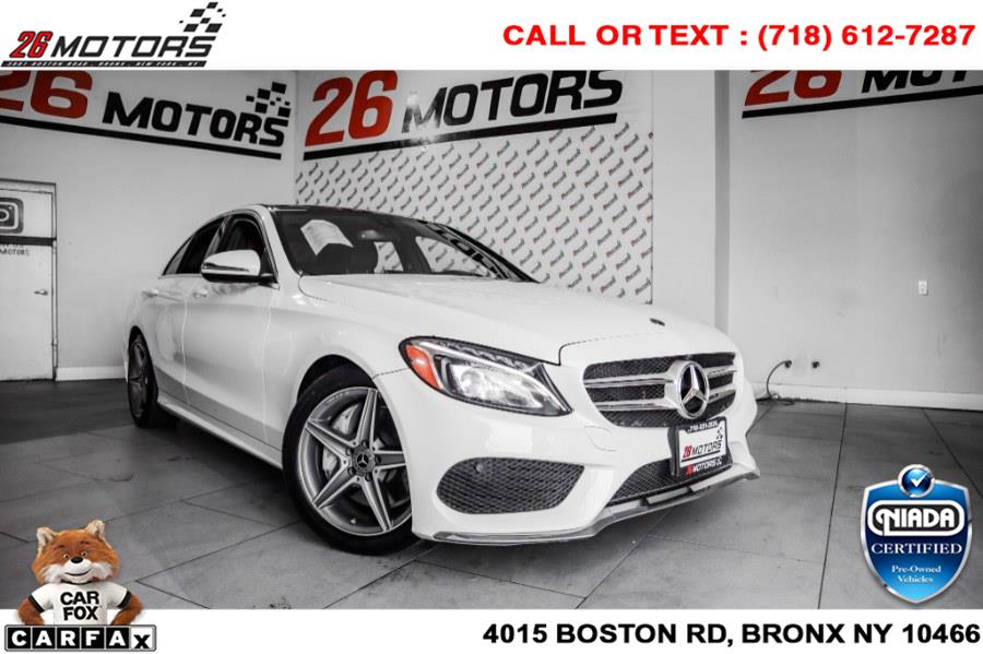 Used Mercedes-Benz C-Class C 300 Sedan 2018 | 26 Motors Corp. Bronx, New York Used Mercedes-Benz C-Class C 300 Sedan 2018 | 26 Motors Corp. Bronx, New York