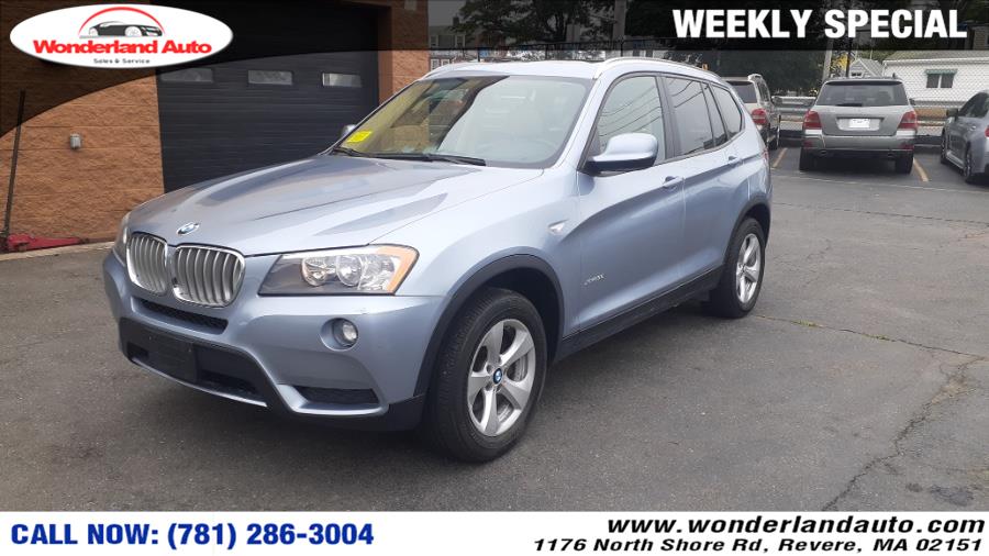 2011 BMW X3 AWD 4dr 28i, available for sale in Revere, Massachusetts | Wonderland Auto. Revere, Massachusetts 2011 BMW X3 AWD 4dr 28i, available for sale in Revere, Massachusetts | Wonderland Auto. Revere, Massachusetts