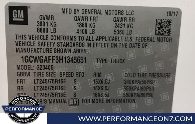 Used Chevrolet Express Cargo Van RWD 2500 135" 2017 | Performance Motor Cars Of Connecticut LLC . Wilton, Connecticut Used Chevrolet Express Cargo Van RWD 2500 135" 2017 | Performance Motor Cars Of Connecticut LLC . Wilton, Connecticut