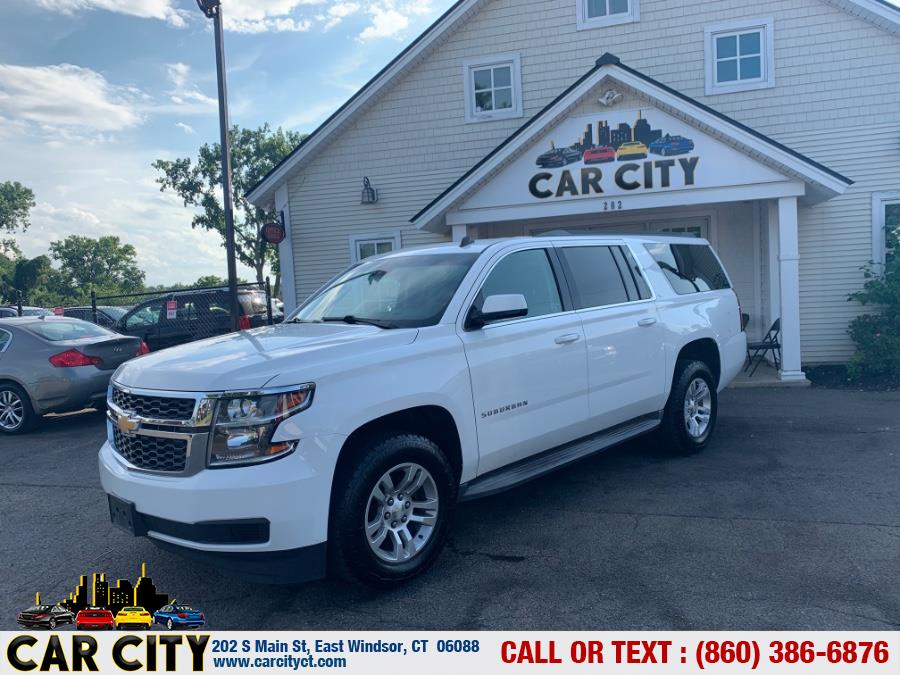 2015 Chevrolet Suburban 4WD 4dr LT, available for sale in East Windsor, Connecticut | Car City LLC. East Windsor, Connecticut