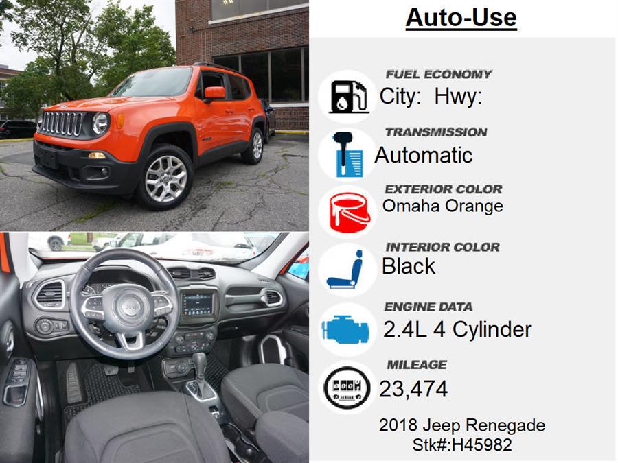 Used Jeep Renegade Latitude 2018 | Autouse. Andover, Massachusetts Used Jeep Renegade Latitude 2018 | Autouse. Andover, Massachusetts