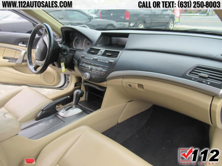 2009 Honda Accord 2dr V6 Auto EX-L, available for sale in Patchogue, New York | 112 Auto Sales. Patchogue, New York 2009 Honda Accord 2dr V6 Auto EX-L, available for sale in Patchogue, New York | 112 Auto Sales. Patchogue, New York