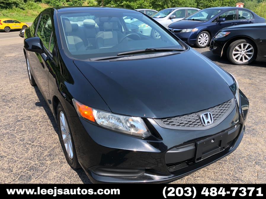 2012 Honda Civic Cpe 2dr Auto EX, available for sale in North Branford, Connecticut | LeeJ's Auto Sales & Service. North Branford, Connecticut 2012 Honda Civic Cpe 2dr Auto EX, available for sale in North Branford, Connecticut | LeeJ's Auto Sales & Service. North Branford, Connecticut