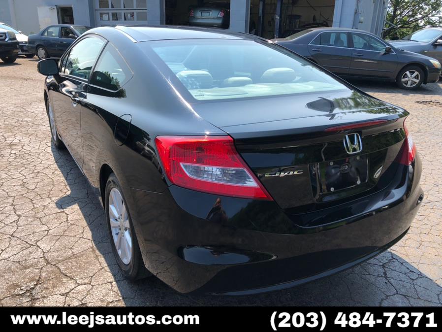 2012 Honda Civic Cpe 2dr Auto EX, available for sale in North Branford, Connecticut | LeeJ's Auto Sales & Service. North Branford, Connecticut 2012 Honda Civic Cpe 2dr Auto EX, available for sale in North Branford, Connecticut | LeeJ's Auto Sales & Service. North Branford, Connecticut