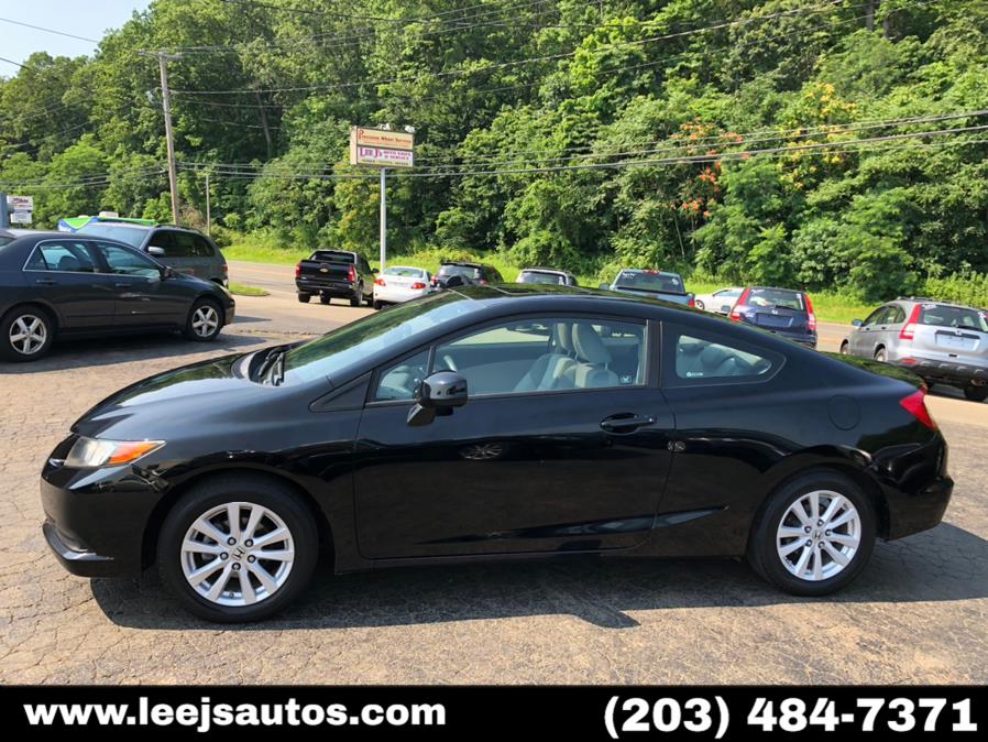 2012 Honda Civic Cpe 2dr Auto EX, available for sale in North Branford, Connecticut | LeeJ's Auto Sales & Service. North Branford, Connecticut 2012 Honda Civic Cpe 2dr Auto EX, available for sale in North Branford, Connecticut | LeeJ's Auto Sales & Service. North Branford, Connecticut