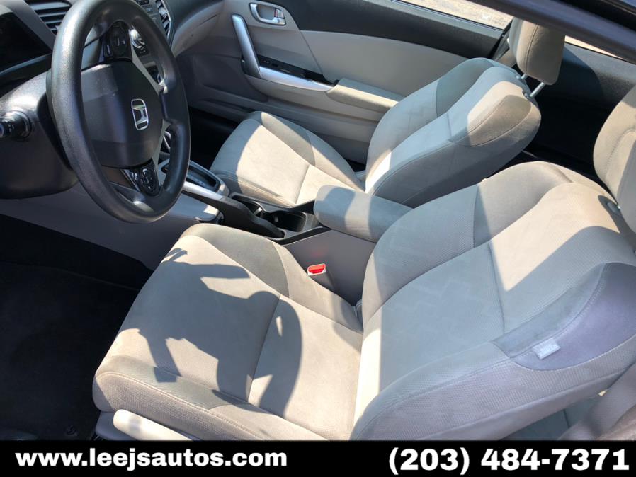 2012 Honda Civic Cpe 2dr Auto EX, available for sale in North Branford, Connecticut | LeeJ's Auto Sales & Service. North Branford, Connecticut 2012 Honda Civic Cpe 2dr Auto EX, available for sale in North Branford, Connecticut | LeeJ's Auto Sales & Service. North Branford, Connecticut