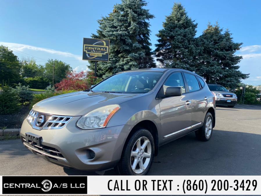 2012 Nissan Rogue AWD 4dr S, available for sale in East Windsor, Connecticut | Central A/S LLC. East Windsor, Connecticut