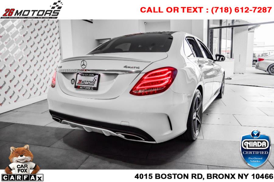 Used Mercedes-Benz C-Class C 300 4MATIC Sedan with Sport Pkg 2017 | 26 Motors Corp. Bronx, New York Used Mercedes-Benz C-Class C 300 4MATIC Sedan with Sport Pkg 2017 | 26 Motors Corp. Bronx, New York
