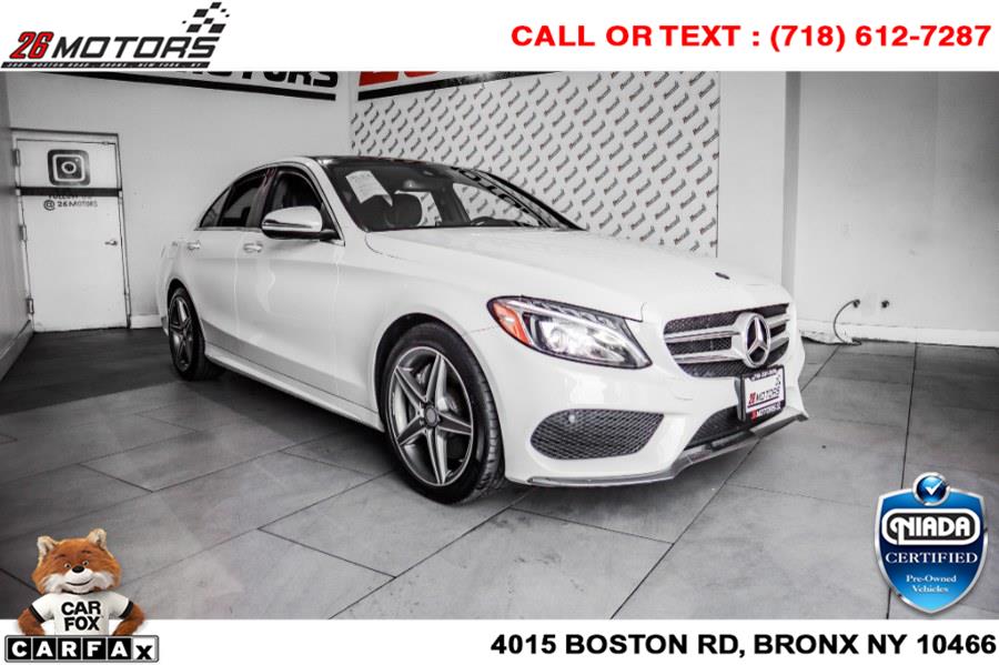 Used Mercedes-Benz C-Class C 300 4MATIC Sedan with Sport Pkg 2017 | 26 Motors Corp. Bronx, New York Used Mercedes-Benz C-Class C 300 4MATIC Sedan with Sport Pkg 2017 | 26 Motors Corp. Bronx, New York