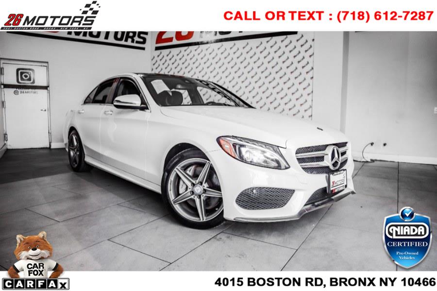 Used Mercedes-Benz C-Class C 300 4MATIC Sedan with Sport Pkg 2017 | 26 Motors Corp. Bronx, New York Used Mercedes-Benz C-Class C 300 4MATIC Sedan with Sport Pkg 2017 | 26 Motors Corp. Bronx, New York
