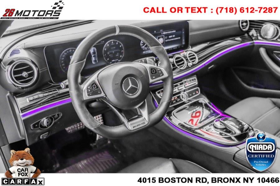 Used Mercedes-Benz E-Class AMG E 63 S 4MATIC Sedan 2018 | 26 Motors Corp. Bronx, New York Used Mercedes-Benz E-Class AMG E 63 S 4MATIC Sedan 2018 | 26 Motors Corp. Bronx, New York