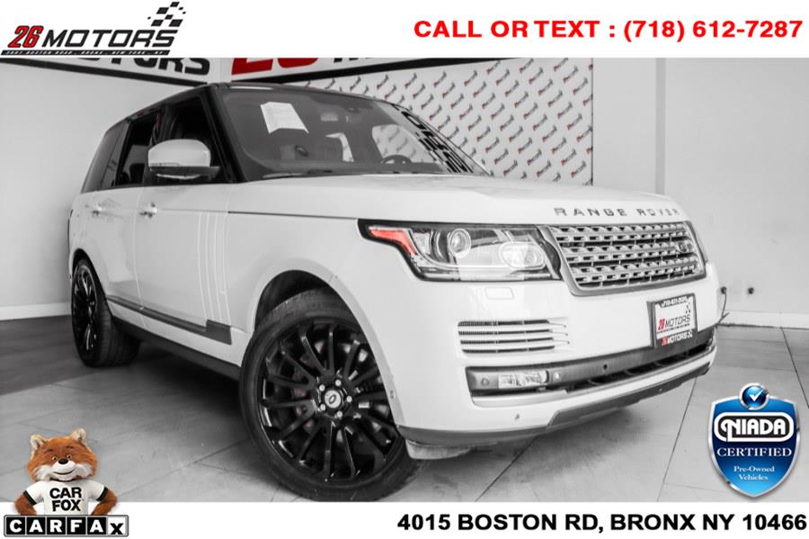 Used Land Rover Range Rover 4WD 4dr Supercharged 2014 | 26 Motors Corp. Bronx, New York Used Land Rover Range Rover 4WD 4dr Supercharged 2014 | 26 Motors Corp. Bronx, New York