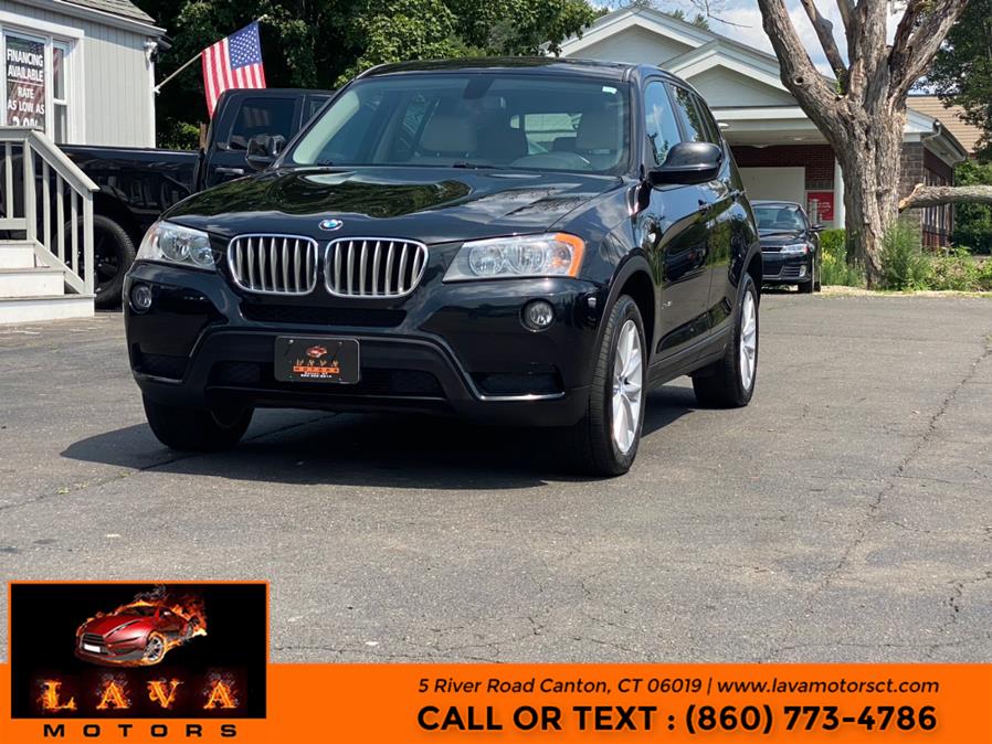 2013 BMW X3 AWD 4dr xDrive28i, available for sale in Canton, Connecticut | Lava Motors. Canton, Connecticut