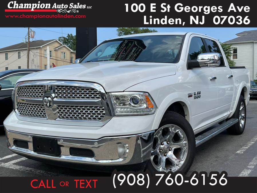 2018 Ram 1500 Laramie Limited 4x4 Crew Cab 5''7" Box, available for sale in Linden, New Jersey | Champion Used Auto Sales. Linden, New Jersey
