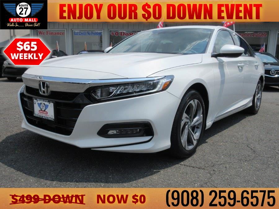 2018 Honda Accord Sedan EX 1.5T CVT, available for sale in Linden, New Jersey | Route 27 Auto Mall. Linden, New Jersey