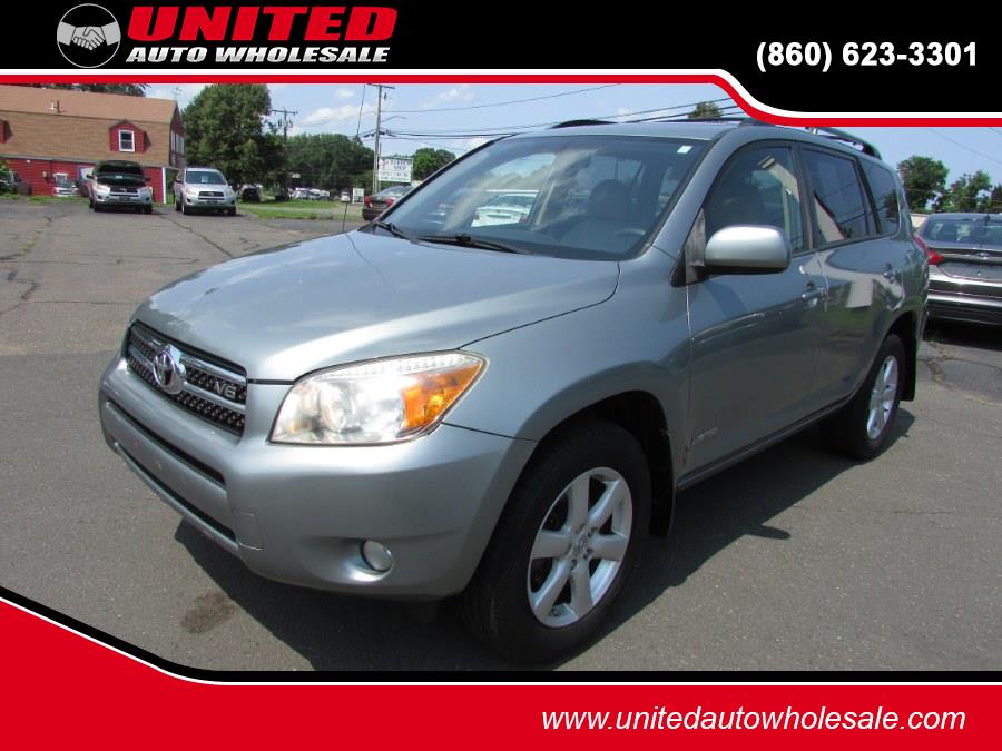 2008 Toyota RAV4 4WD 4dr V6 5-Spd AT Ltd, available for sale in East Windsor, Connecticut | United Auto Sales of E Windsor, Inc. East Windsor, Connecticut