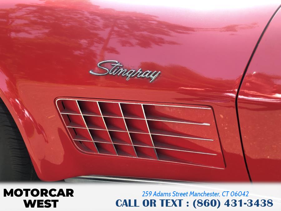 Used Chevrolet Corvette 2dr 1972 | Motorcar West. Manchester, Connecticut Used Chevrolet Corvette 2dr 1972 | Motorcar West. Manchester, Connecticut