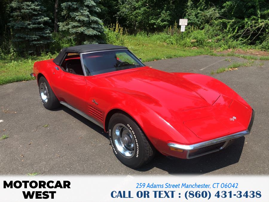 Used Chevrolet Corvette 2dr 1972 | Motorcar West. Manchester, Connecticut Used Chevrolet Corvette 2dr 1972 | Motorcar West. Manchester, Connecticut