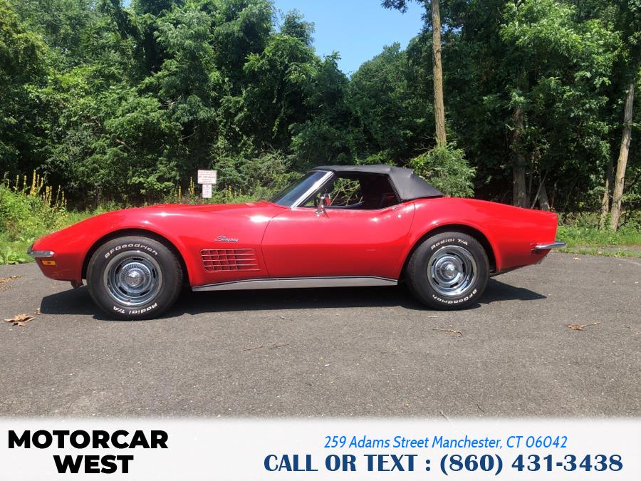 Used Chevrolet Corvette 2dr 1972 | Motorcar West. Manchester, Connecticut Used Chevrolet Corvette 2dr 1972 | Motorcar West. Manchester, Connecticut