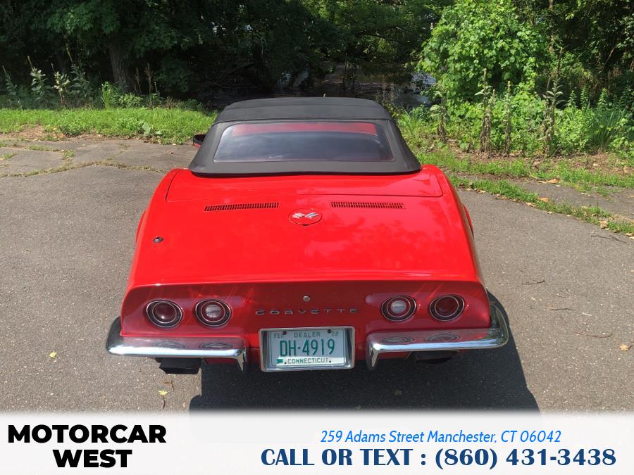 Used Chevrolet Corvette 2dr 1972 | Motorcar West. Manchester, Connecticut Used Chevrolet Corvette 2dr 1972 | Motorcar West. Manchester, Connecticut