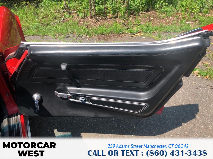 Used Chevrolet Corvette 2dr 1972 | Motorcar West. Manchester, Connecticut Used Chevrolet Corvette 2dr 1972 | Motorcar West. Manchester, Connecticut