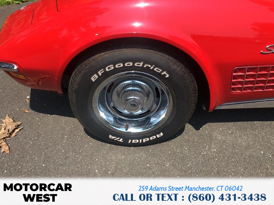 Used Chevrolet Corvette 2dr 1972 | Motorcar West. Manchester, Connecticut Used Chevrolet Corvette 2dr 1972 | Motorcar West. Manchester, Connecticut