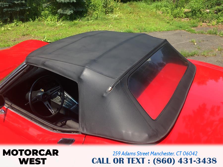 Used Chevrolet Corvette 2dr 1972 | Motorcar West. Manchester, Connecticut Used Chevrolet Corvette 2dr 1972 | Motorcar West. Manchester, Connecticut