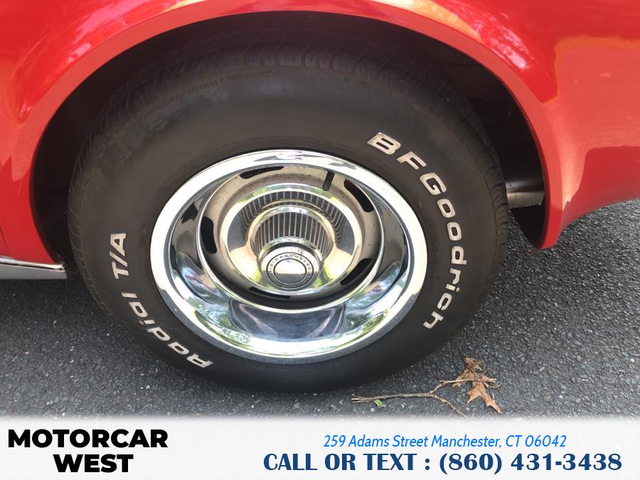 Used Chevrolet Corvette 2dr 1972 | Motorcar West. Manchester, Connecticut Used Chevrolet Corvette 2dr 1972 | Motorcar West. Manchester, Connecticut