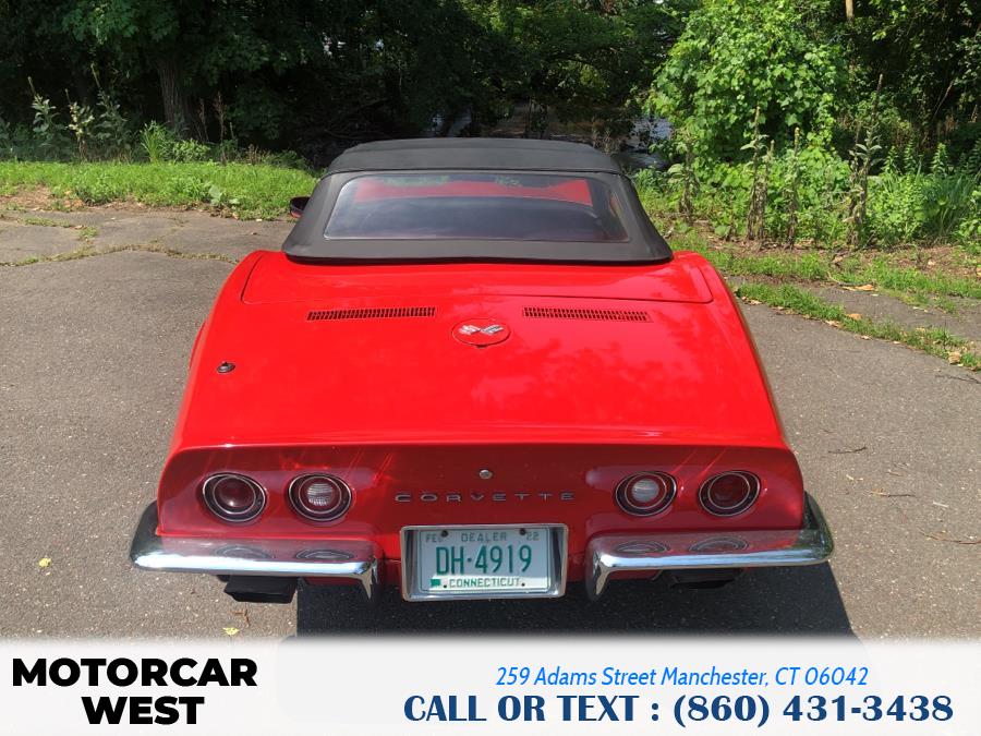 Used Chevrolet Corvette 2dr 1972 | Motorcar West. Manchester, Connecticut Used Chevrolet Corvette 2dr 1972 | Motorcar West. Manchester, Connecticut