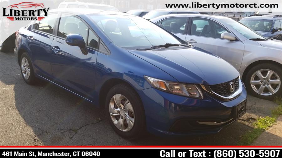 Used Honda Civic Sdn 4dr Auto LX 2013 | Liberty Motors. Manchester, Connecticut Used Honda Civic Sdn 4dr Auto LX 2013 | Liberty Motors. Manchester, Connecticut