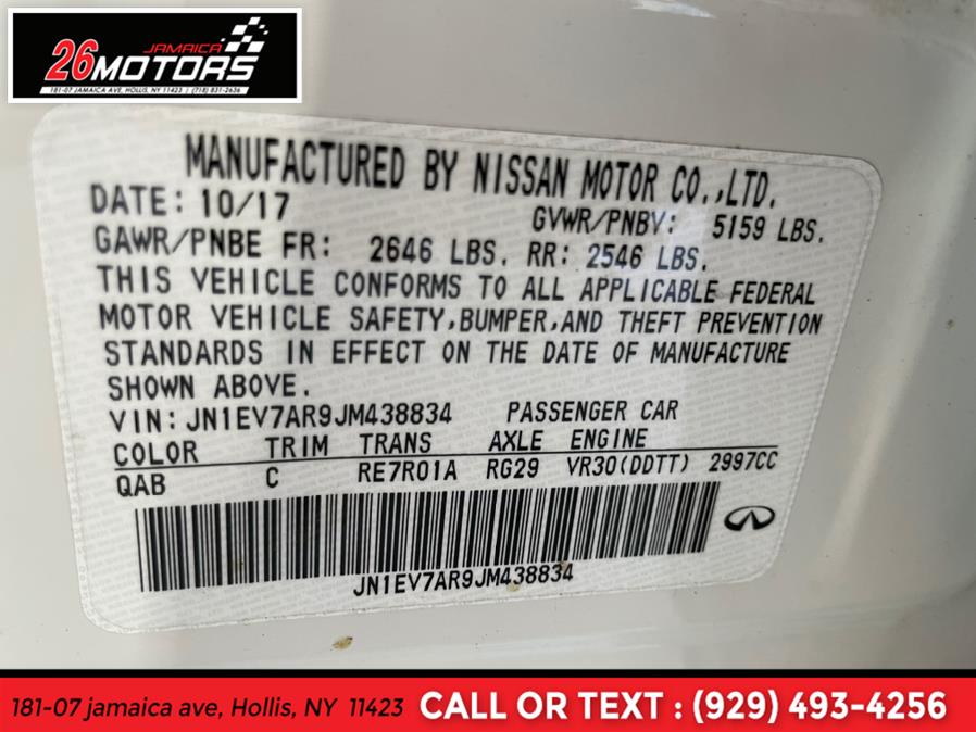 Used INFINITI Q50 LUXE 3.0t LUXE AWD 2018 | Jamaica 26 Motors. Hollis, New York Used INFINITI Q50 LUXE 3.0t LUXE AWD 2018 | Jamaica 26 Motors. Hollis, New York