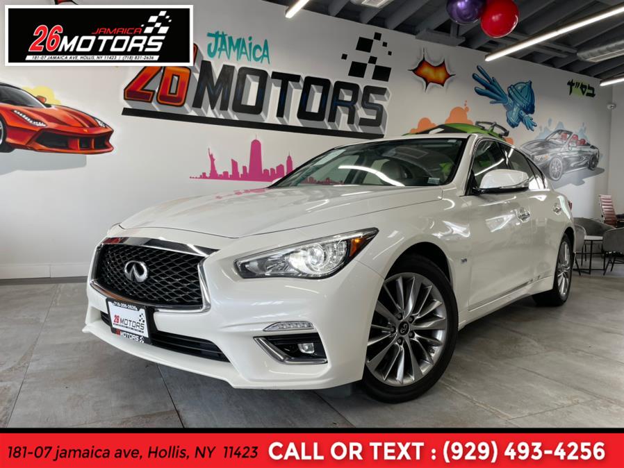 Used INFINITI Q50 LUXE 3.0t LUXE AWD 2018 | Jamaica 26 Motors. Hollis, New York Used INFINITI Q50 LUXE 3.0t LUXE AWD 2018 | Jamaica 26 Motors. Hollis, New York