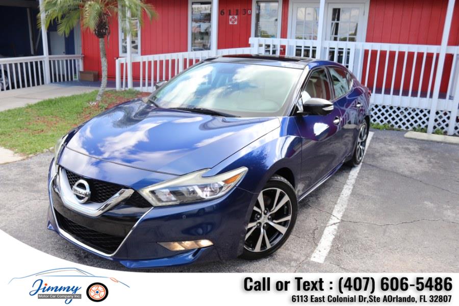 2016 Nissan Maxima 4dr Sdn 3.5 Platinum, available for sale in Orlando, Florida | Jimmy Motor Car Company Inc. Orlando, Florida