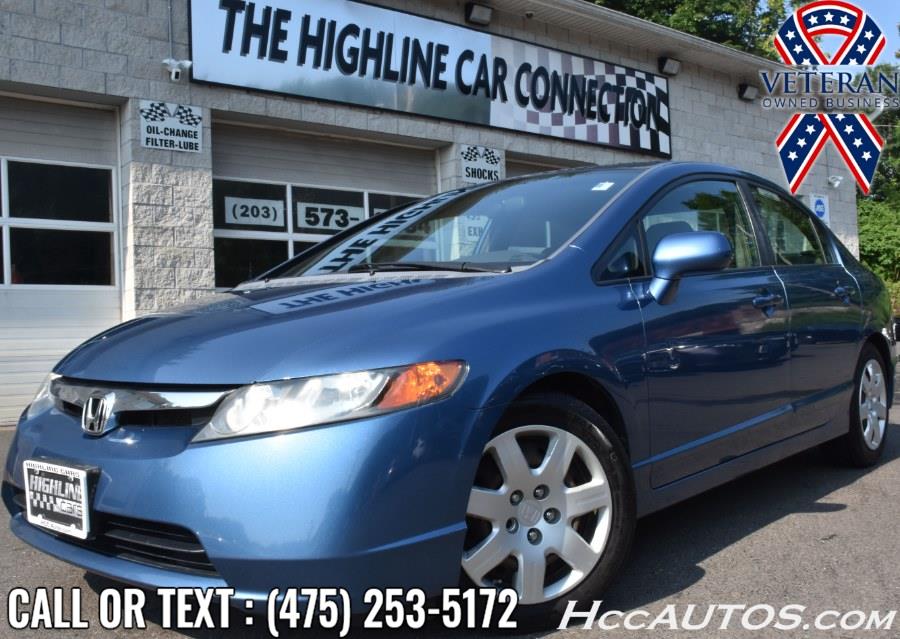 Used Honda Civic Sdn 4dr Man LX 2008 | Highline Car Connection. Waterbury, Connecticut Used Honda Civic Sdn 4dr Man LX 2008 | Highline Car Connection. Waterbury, Connecticut