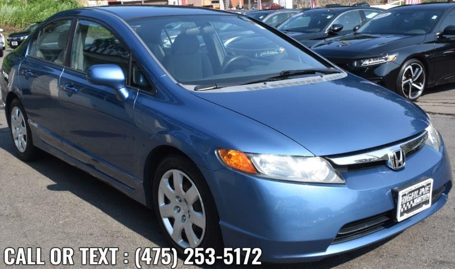 Used Honda Civic Sdn 4dr Man LX 2008 | Highline Car Connection. Waterbury, Connecticut Used Honda Civic Sdn 4dr Man LX 2008 | Highline Car Connection. Waterbury, Connecticut