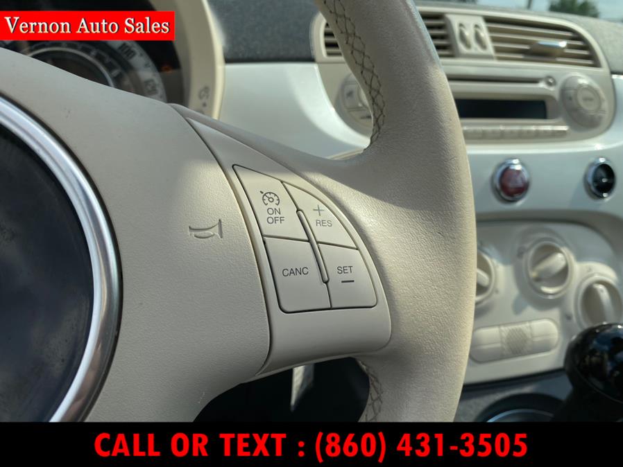 2015 FIAT 500c 2dr Conv Pop, available for sale in Manchester, Connecticut | Vernon Auto Sale & Service. Manchester, Connecticut 2015 FIAT 500c 2dr Conv Pop, available for sale in Manchester, Connecticut | Vernon Auto Sale & Service. Manchester, Connecticut
