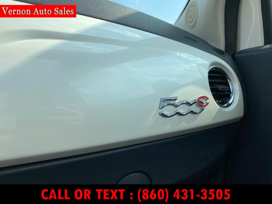 2015 FIAT 500c 2dr Conv Pop, available for sale in Manchester, Connecticut | Vernon Auto Sale & Service. Manchester, Connecticut 2015 FIAT 500c 2dr Conv Pop, available for sale in Manchester, Connecticut | Vernon Auto Sale & Service. Manchester, Connecticut