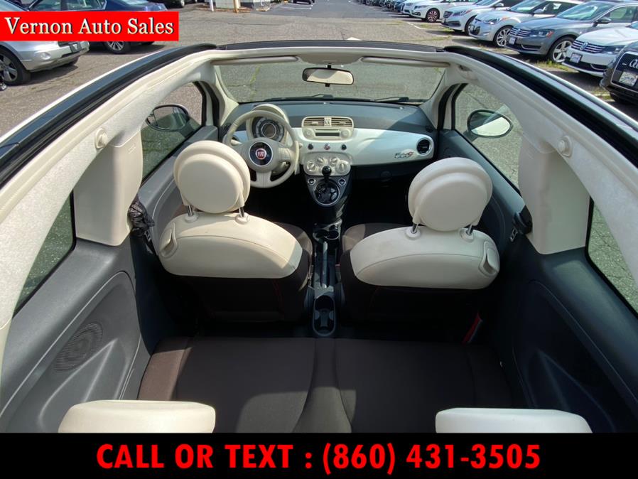 2015 FIAT 500c 2dr Conv Pop, available for sale in Manchester, Connecticut | Vernon Auto Sale & Service. Manchester, Connecticut 2015 FIAT 500c 2dr Conv Pop, available for sale in Manchester, Connecticut | Vernon Auto Sale & Service. Manchester, Connecticut