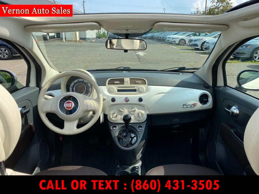2015 FIAT 500c 2dr Conv Pop, available for sale in Manchester, Connecticut | Vernon Auto Sale & Service. Manchester, Connecticut 2015 FIAT 500c 2dr Conv Pop, available for sale in Manchester, Connecticut | Vernon Auto Sale & Service. Manchester, Connecticut