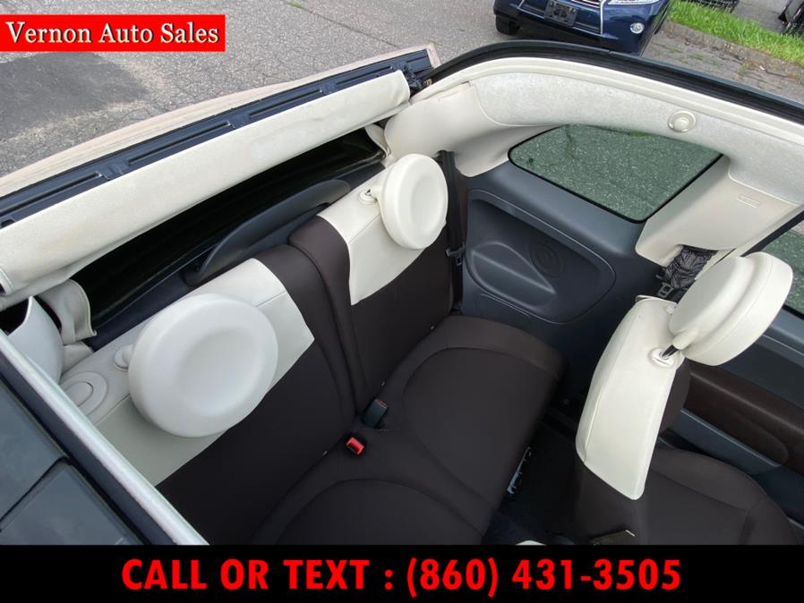 2015 FIAT 500c 2dr Conv Pop, available for sale in Manchester, Connecticut | Vernon Auto Sale & Service. Manchester, Connecticut 2015 FIAT 500c 2dr Conv Pop, available for sale in Manchester, Connecticut | Vernon Auto Sale & Service. Manchester, Connecticut