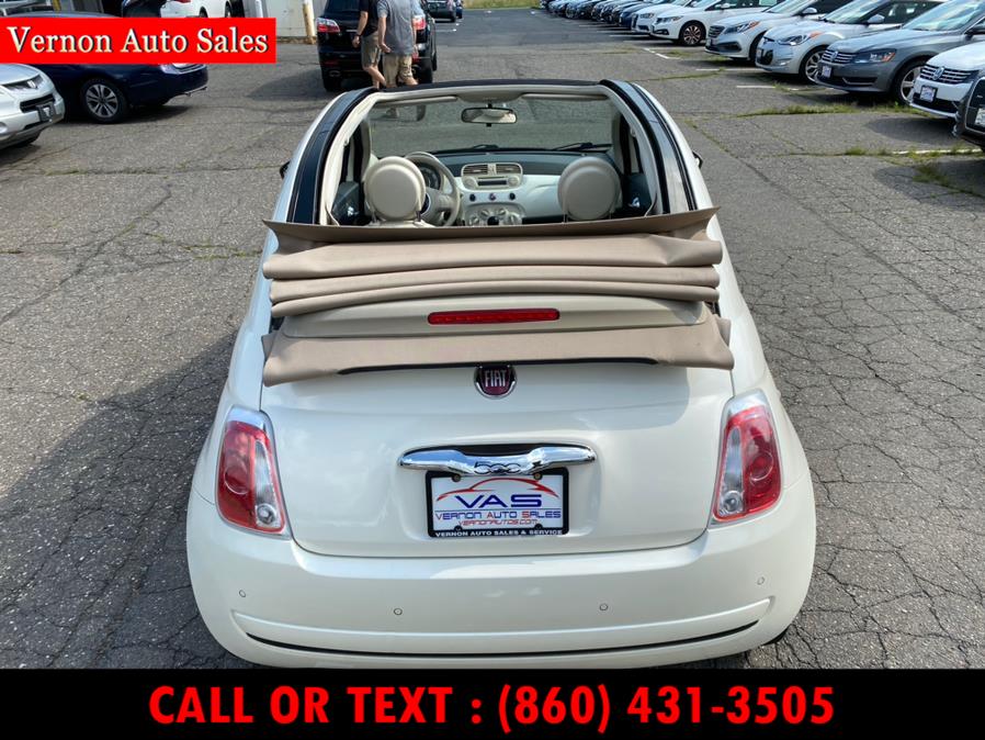 2015 FIAT 500c 2dr Conv Pop, available for sale in Manchester, Connecticut | Vernon Auto Sale & Service. Manchester, Connecticut 2015 FIAT 500c 2dr Conv Pop, available for sale in Manchester, Connecticut | Vernon Auto Sale & Service. Manchester, Connecticut