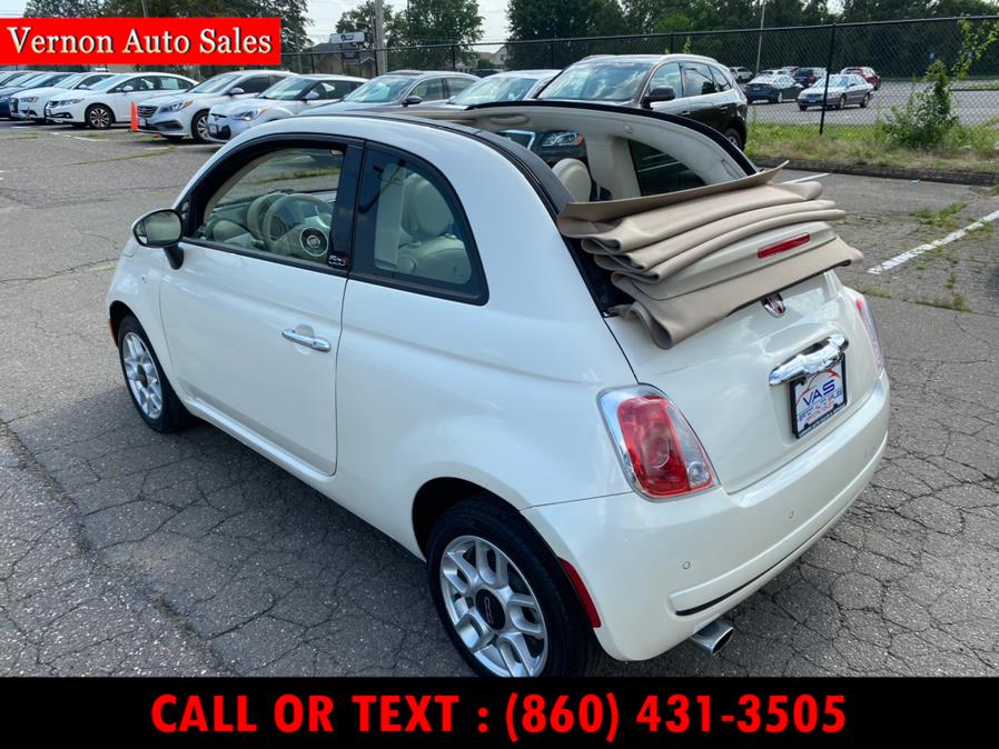 2015 FIAT 500c 2dr Conv Pop, available for sale in Manchester, Connecticut | Vernon Auto Sale & Service. Manchester, Connecticut 2015 FIAT 500c 2dr Conv Pop, available for sale in Manchester, Connecticut | Vernon Auto Sale & Service. Manchester, Connecticut